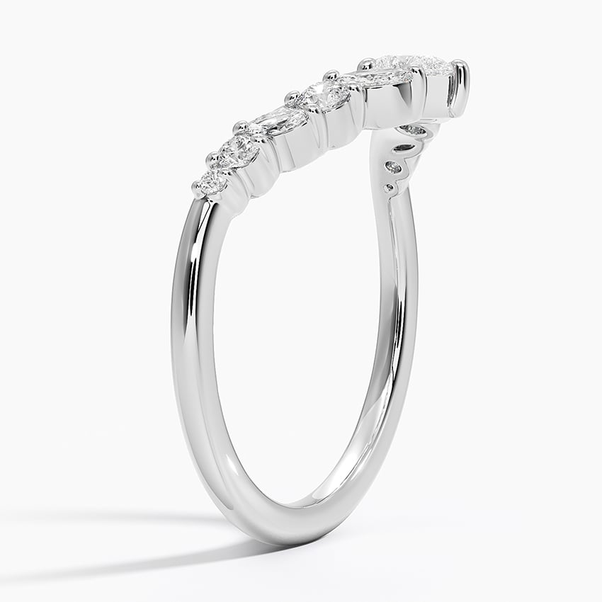 Floriana Contoured Diamond Ring