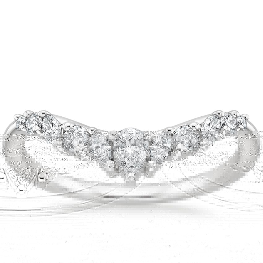 Floriana Contoured Diamond Ring