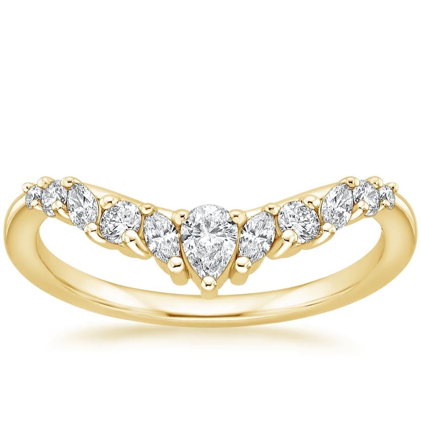 Floriana Contoured Diamond Ring
