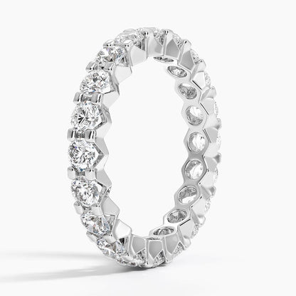 Precision-Set Eternity Lab Diamond Ring (2 ct. tw.)