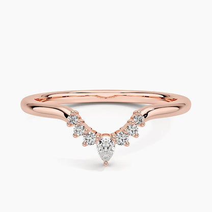 Lunette Lab Diamond Ring (1/10 ct. tw.)