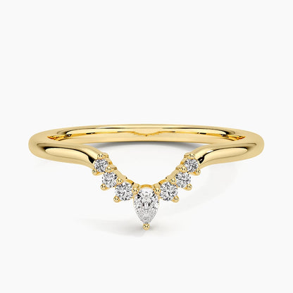 Lunette Diamond Ring (1/10 ct. tw.)
