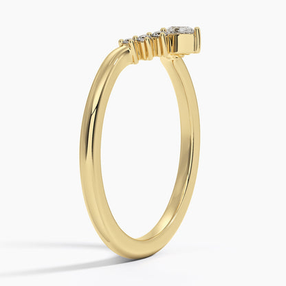 Lunette Lab Diamond Ring (1/10 ct. tw.)