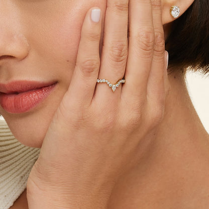 Luxe Lunette Diamond Ring (1/2 ct. tw.)