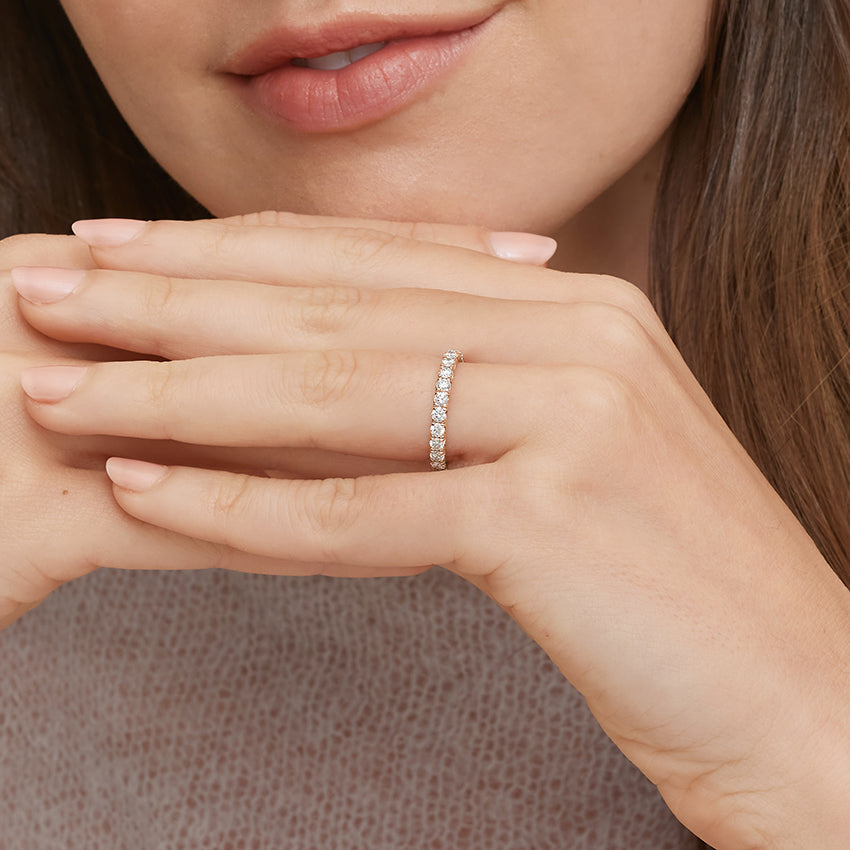 Anthology Three-Quarter Coverage Diamond Ring