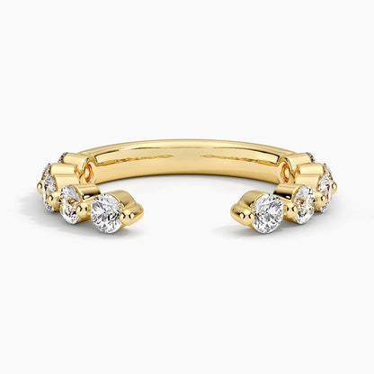 Monaco Diamond Open Ring