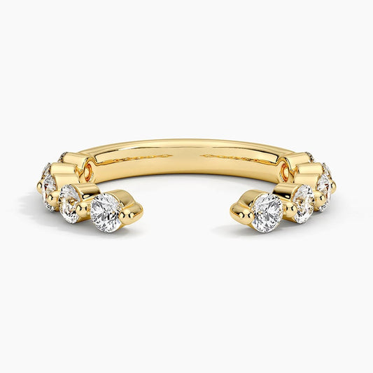Monaco Diamond Open Ring
