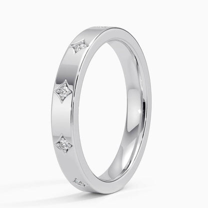 Elara 3mm Diamond Ring