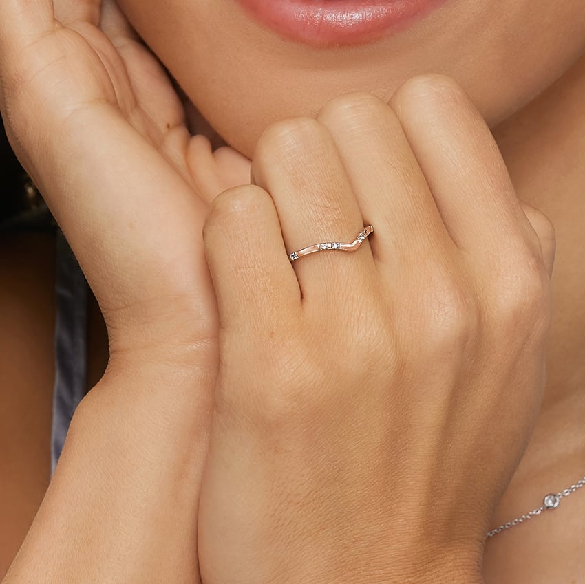 Astra Contour Diamond Ring