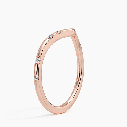 Astra Contour Lab Diamond Ring