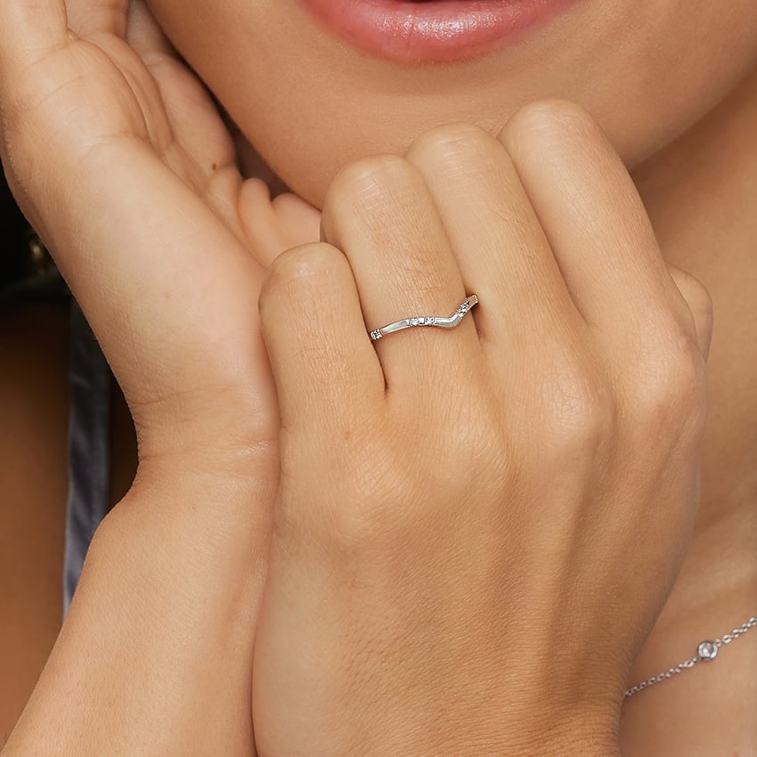 Astra Contour Lab Diamond Ring