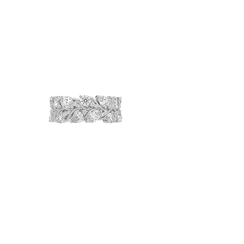 Camellia Eternity Diamond Ring