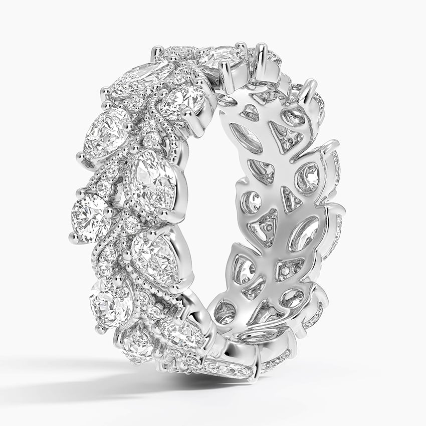 Camellia Eternity Diamond Ring