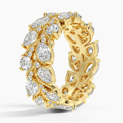 Camellia Eternity Diamond Ring