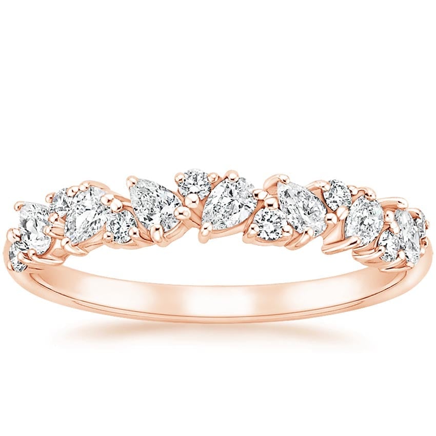 Olivetta Half Coverage Diamond Ring
