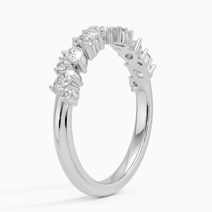 Olivetta Three-Quarter Coverage Lab Diamond Ring