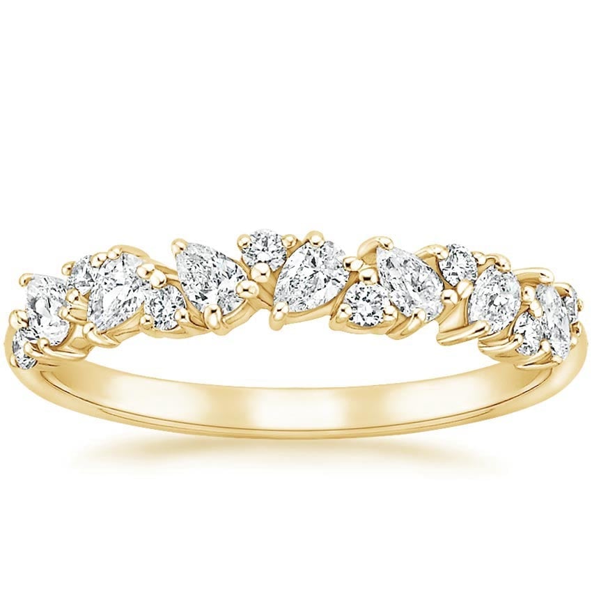 Olivetta Half Coverage Diamond Ring
