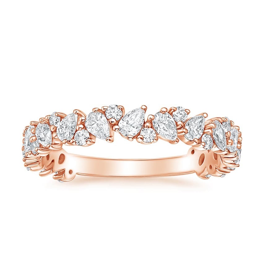 Olivetta Three-Quarter Coverage Lab Diamond Ring