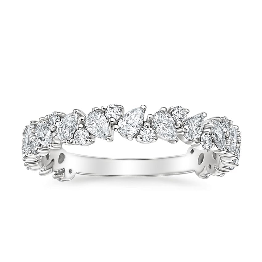 Olivetta Three-Quarter Coverage Lab Diamond Ring