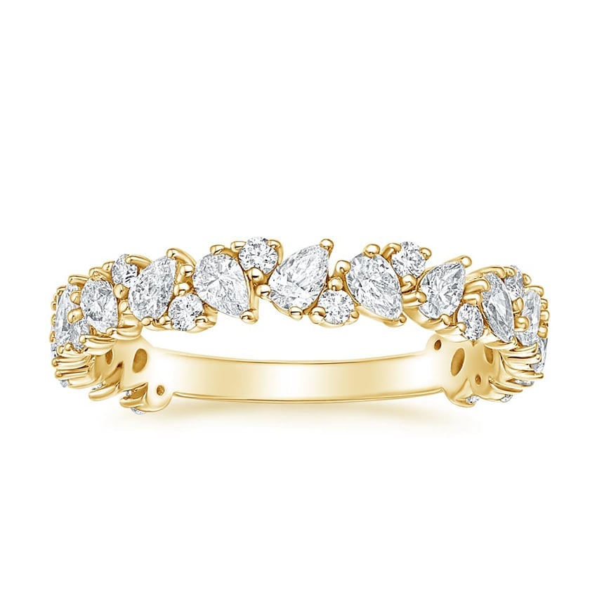 Olivetta Three-Quarter Coverage Diamond Ring
