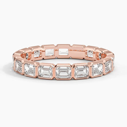 East-West Bezel Emerald Cut Eternity Diamond Ring (1 1/2 ct. tw.)