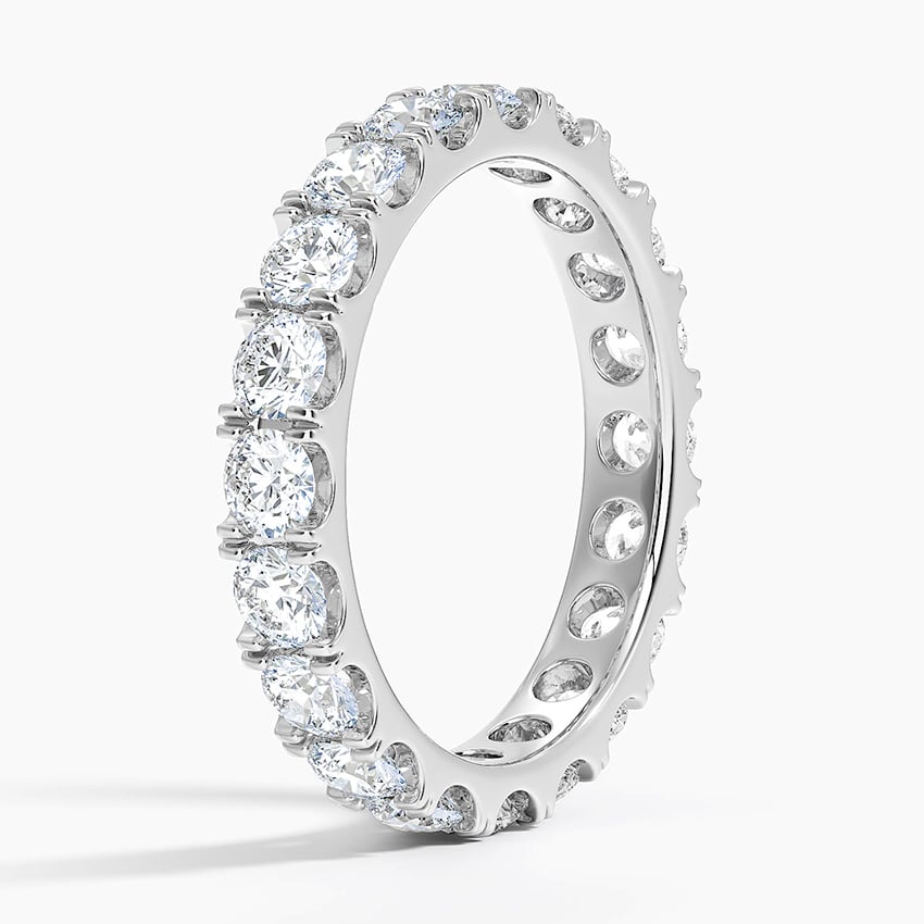 Precision-Set Lab Diamond Eternity Ring (2 ct. tw.)