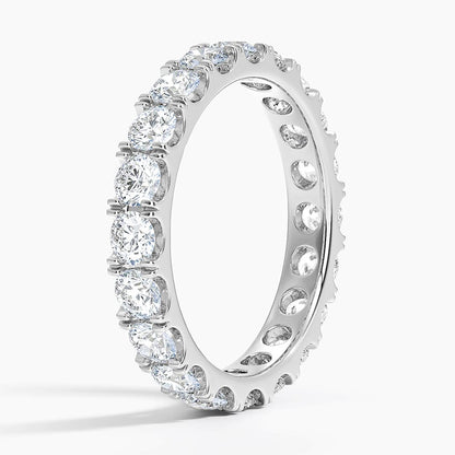 Precision-Set Lab Diamond Eternity Ring (2 ct. tw.)