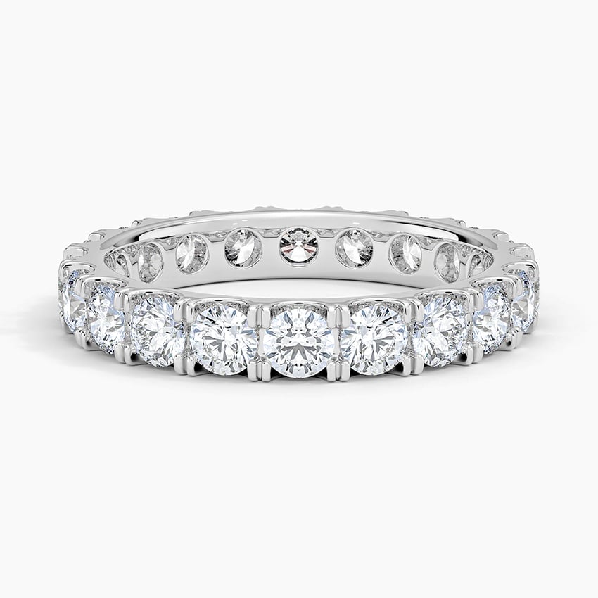 Precision-Set Lab Diamond Eternity Ring (2 ct. tw.)