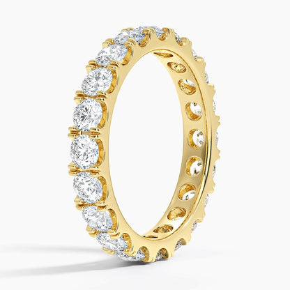 Precision-Set Lab Diamond Eternity Ring (2 ct. tw.)