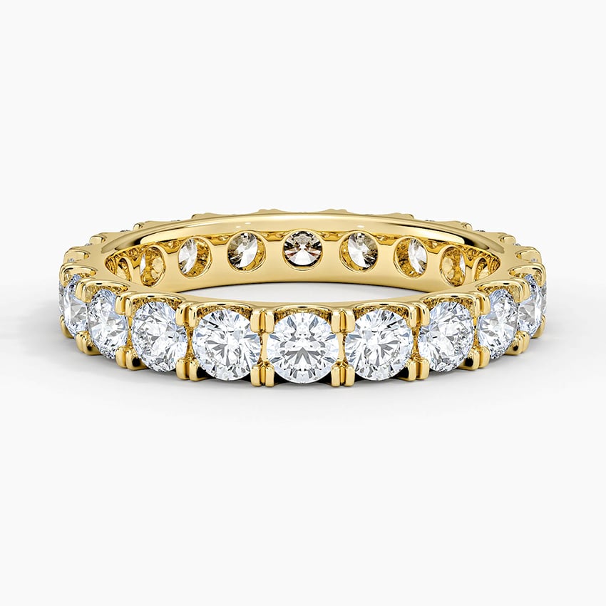 Precision-Set Lab Diamond Eternity Ring (2 ct. tw.)
