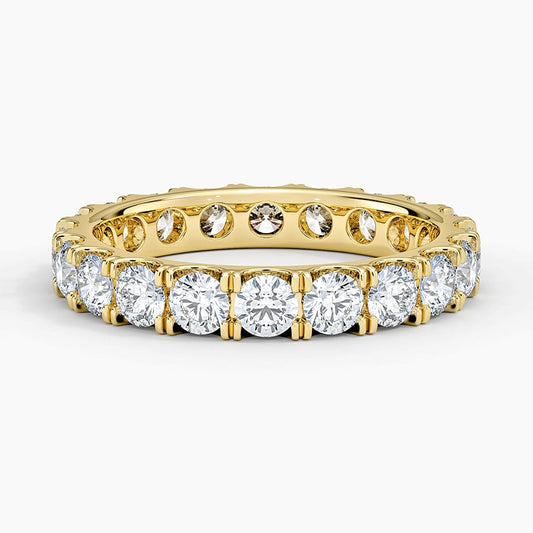 Precision-Set Lab Diamond Eternity Ring (2 ct. tw.)