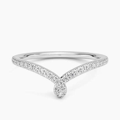 Entwined Contour Diamond Ring (1/5 ct. tw.)