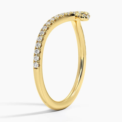 Entwined Contour Diamond Ring (1/5 ct. tw.)