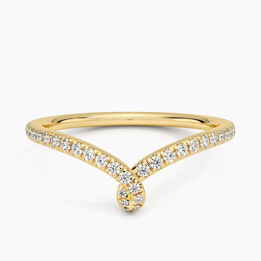 Entwined Contour Diamond Ring (1/5 ct. tw.)