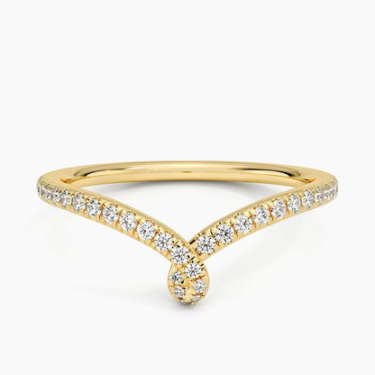 Entwined Contour Diamond Ring (1/5 ct. tw.)