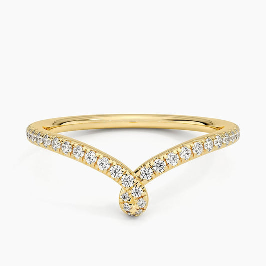 Entwined Contour Diamond Ring (1/5 ct. tw.)