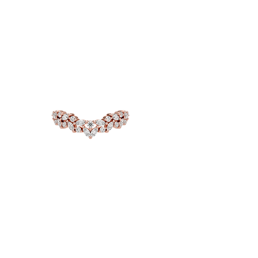 Jardiniere Diamond Contour Ring (1/2 ct. tw.)