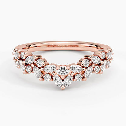 Jardiniere Diamond Contour Ring (1/2 ct. tw.)