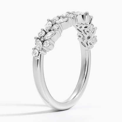 Jardiniere Diamond Contour Ring (1/2 ct. tw.)