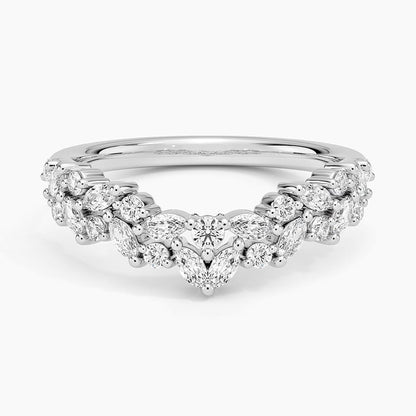 Jardiniere Diamond Contour Ring (1/2 ct. tw.)