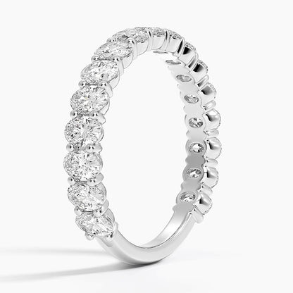Oval Three-Quarter Coverage Lab Diamond Ring (1 1/2 ct. tw.)