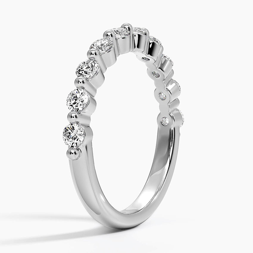 Bordeaux Shared Prong Diamond Ring (1/2 ct. tw.)