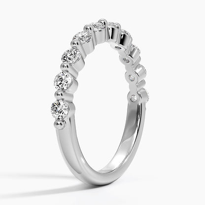Bordeaux Shared Prong Diamond Ring (1/2 ct. tw.)