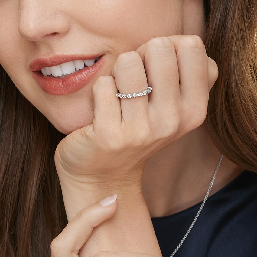 Bordeaux Shared Prong Diamond Ring (1/2 ct. tw.)