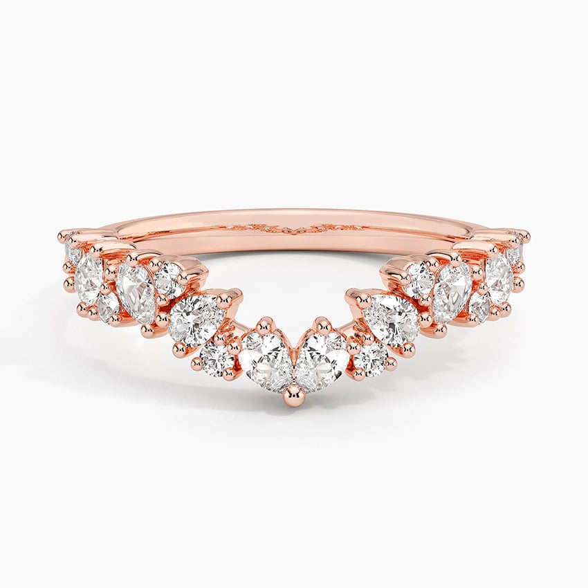 Olivetta Contoured Diamond Ring (1/2 ct. tw.)