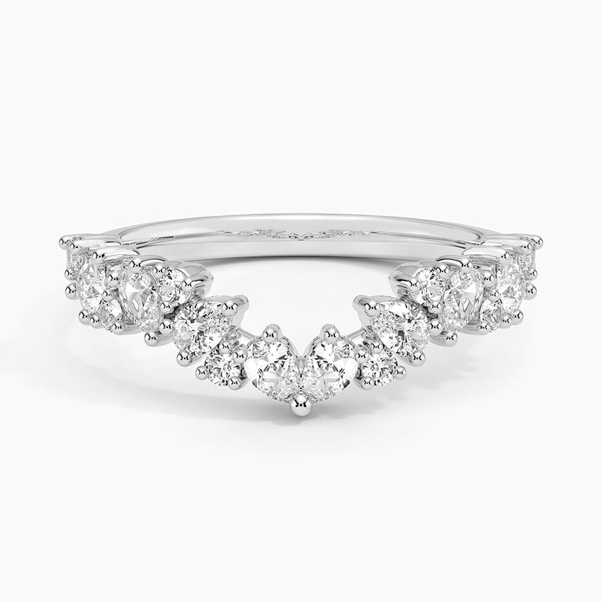 Olivetta Contoured Diamond Ring (1/2 ct. tw.)