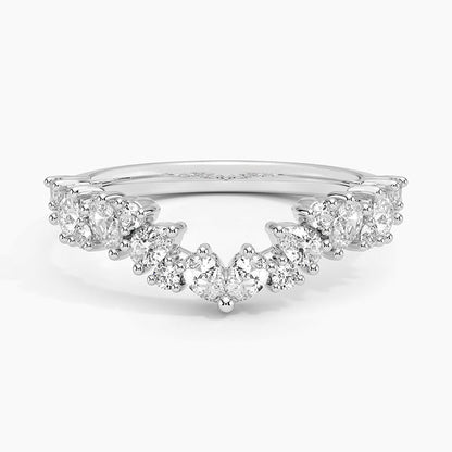 Olivetta Contoured Diamond Ring (1/2 ct. tw.)