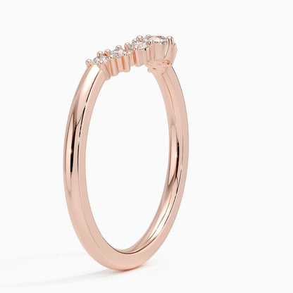 Aria Contoured Diamond Ring (1/6 ct. tw.)
