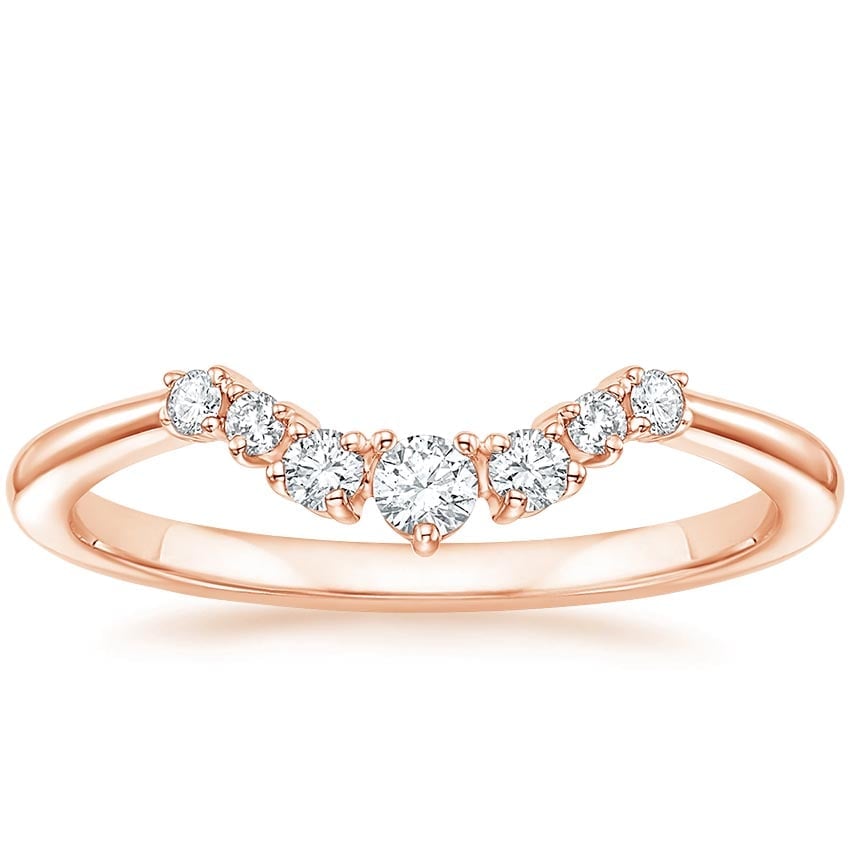 Aria Contoured Lab Diamond Ring (1/6 ct. tw.)