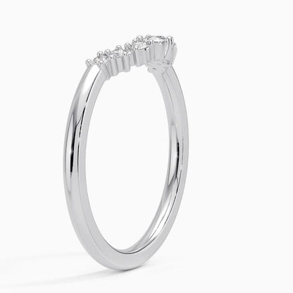 Aria Contoured Diamond Ring (1/6 ct. tw.)